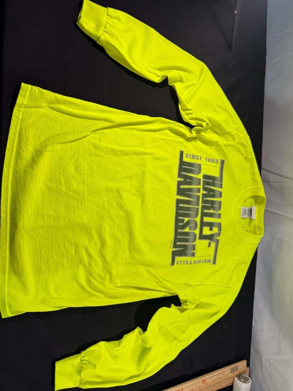 Harley-Davidson Outer Banks Long Sleeve Safety , Size M little rip pictured